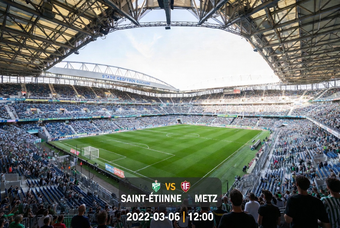 Saint-Étienne vs Metz du 06/03